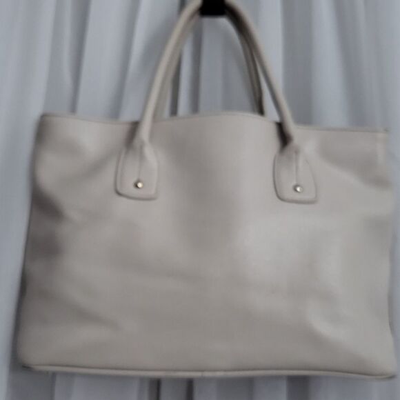 Off white Furla Top Handle Bag Large Tote shoulder bag women's - Picture 4 of 16